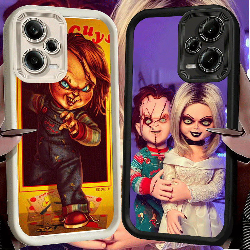 Xiaomi Kids Toys - غطاء هاتف ناعم بتصميم دمية تشاكي