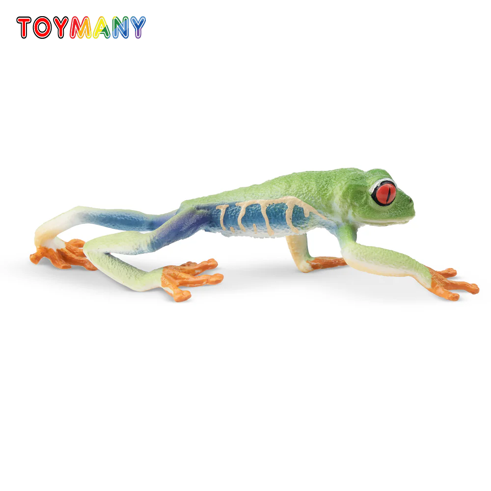 Kids Toys Under $5 - Toymany محاكاة شجرة حمراء العينين الضفدع