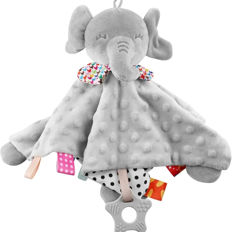 Kids Toys Elephant - الفيل الطفل المعزي بطانية لينة استرضاء