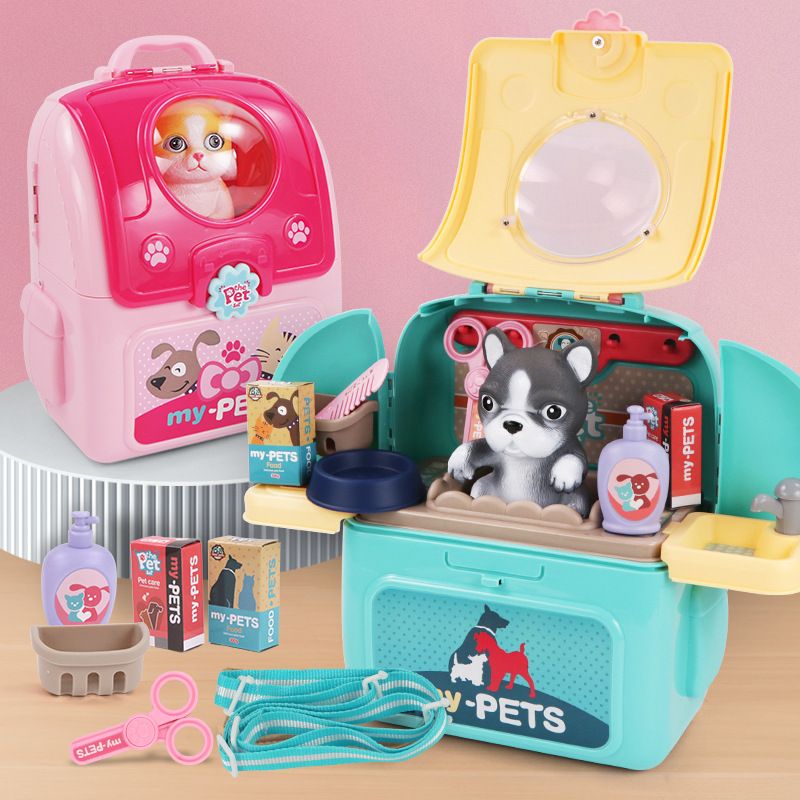 Kids Toys Doctor Set - مجموعة لعب رعاية الحيوانات الأليفة للأطفال