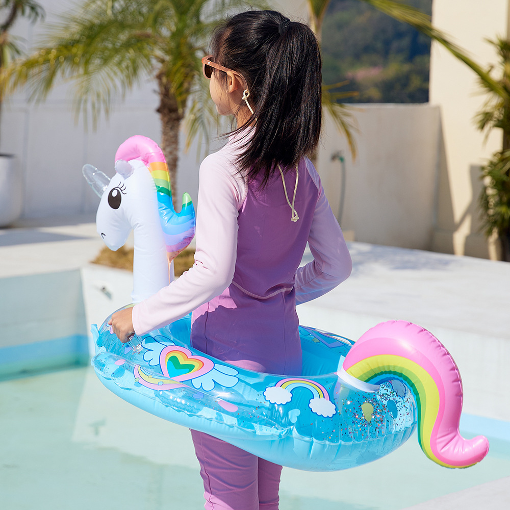 الكرتون يونيكورن الطفل عوامة ل - مراجعة Kids Toys Play Youtube وسعره