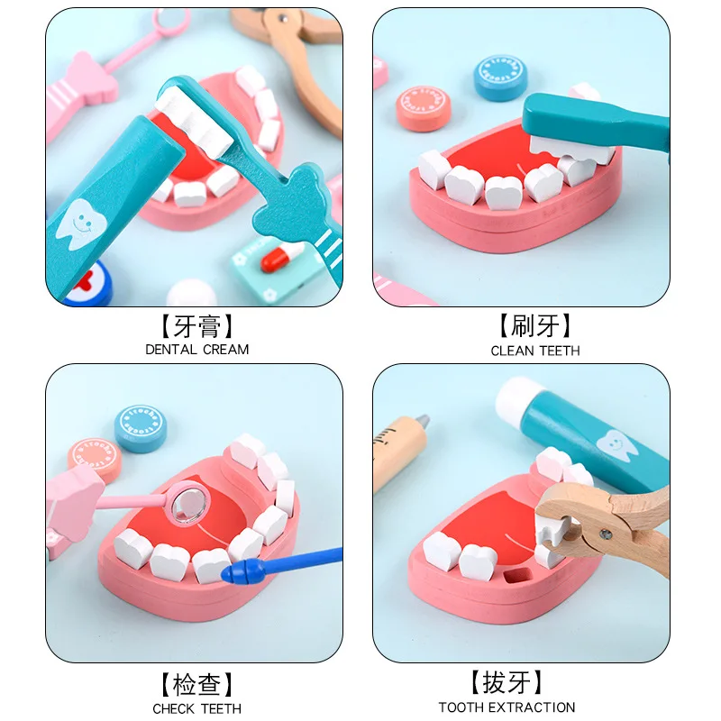 مجموعة ألعاب خشبية للتظاهر بال - مراجعة Kids Toys Doctor Set وسعره
