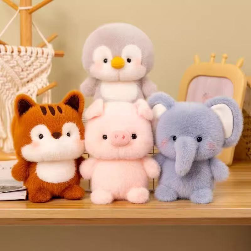دمية الفيل القطيفة العلاجية لل - مراجعة Kids Toys Elephant وسعره