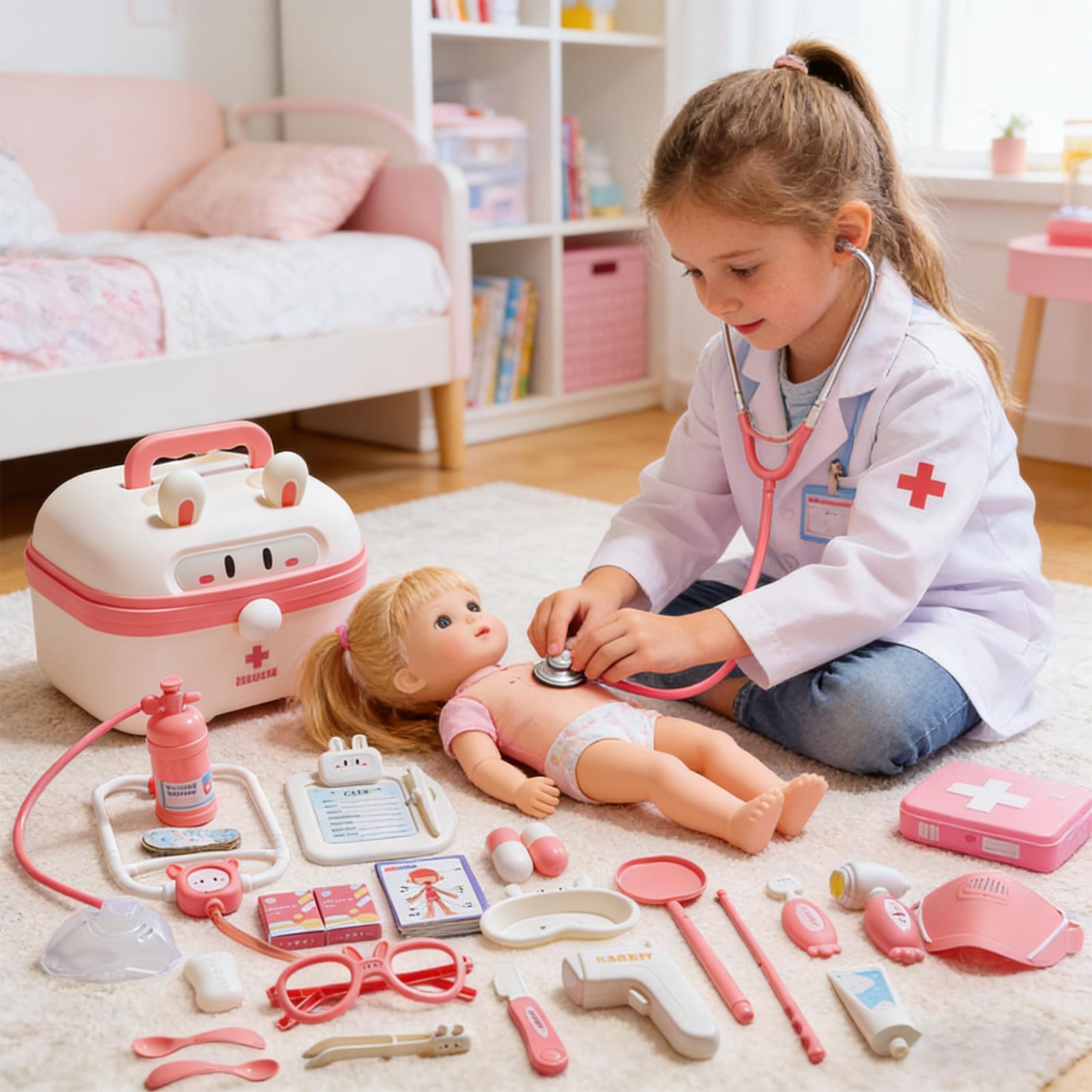 ألعاب طبيب للأطفال، مجموعة ألع - مراجعة Kids Toys Doctor Set وسعره