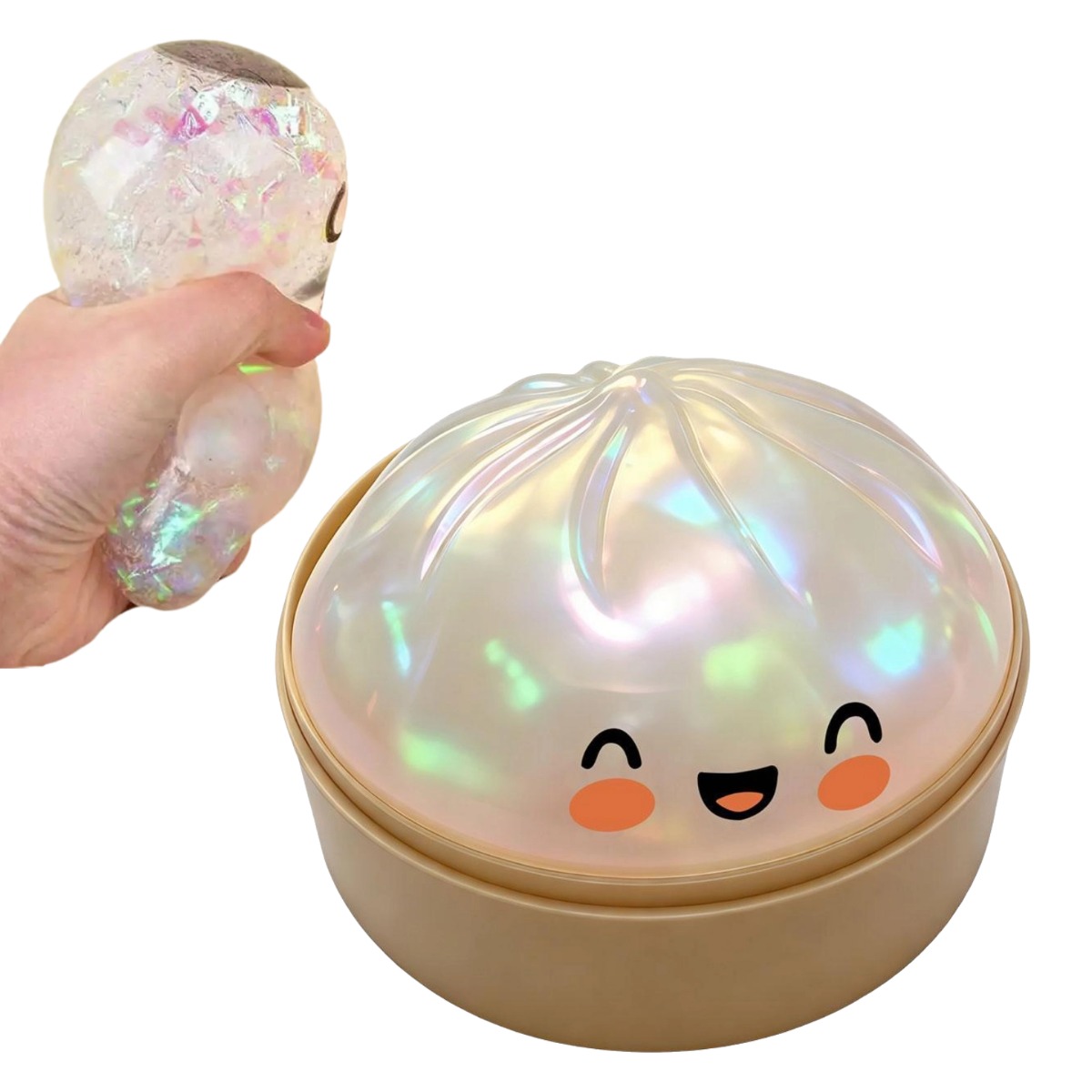 لعبة سكويشي ناعمة على شكل خبز  - مراجعة Kids Toys Dumplings وسعره