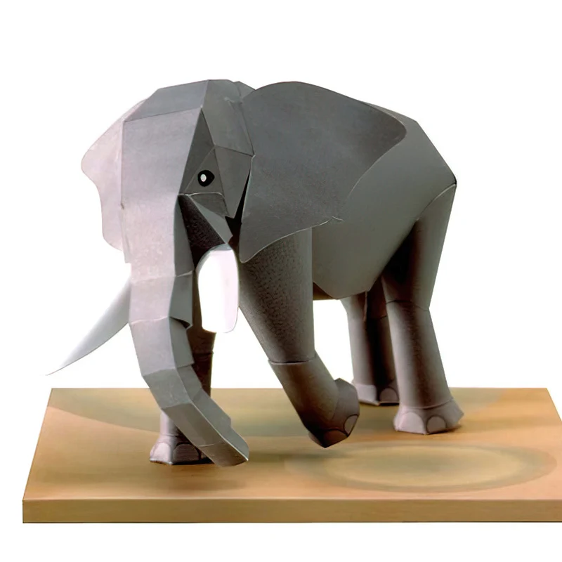 الفيل الأفريقي اوريغامي الفن ا - مراجعة Kids Toys Elephant وسعره