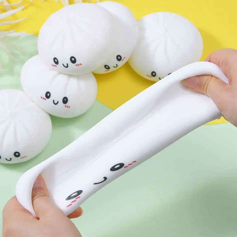 لعبة فيدجيت على شكل زلابية ملو - مراجعة Kids Toys Dumplings وسعره