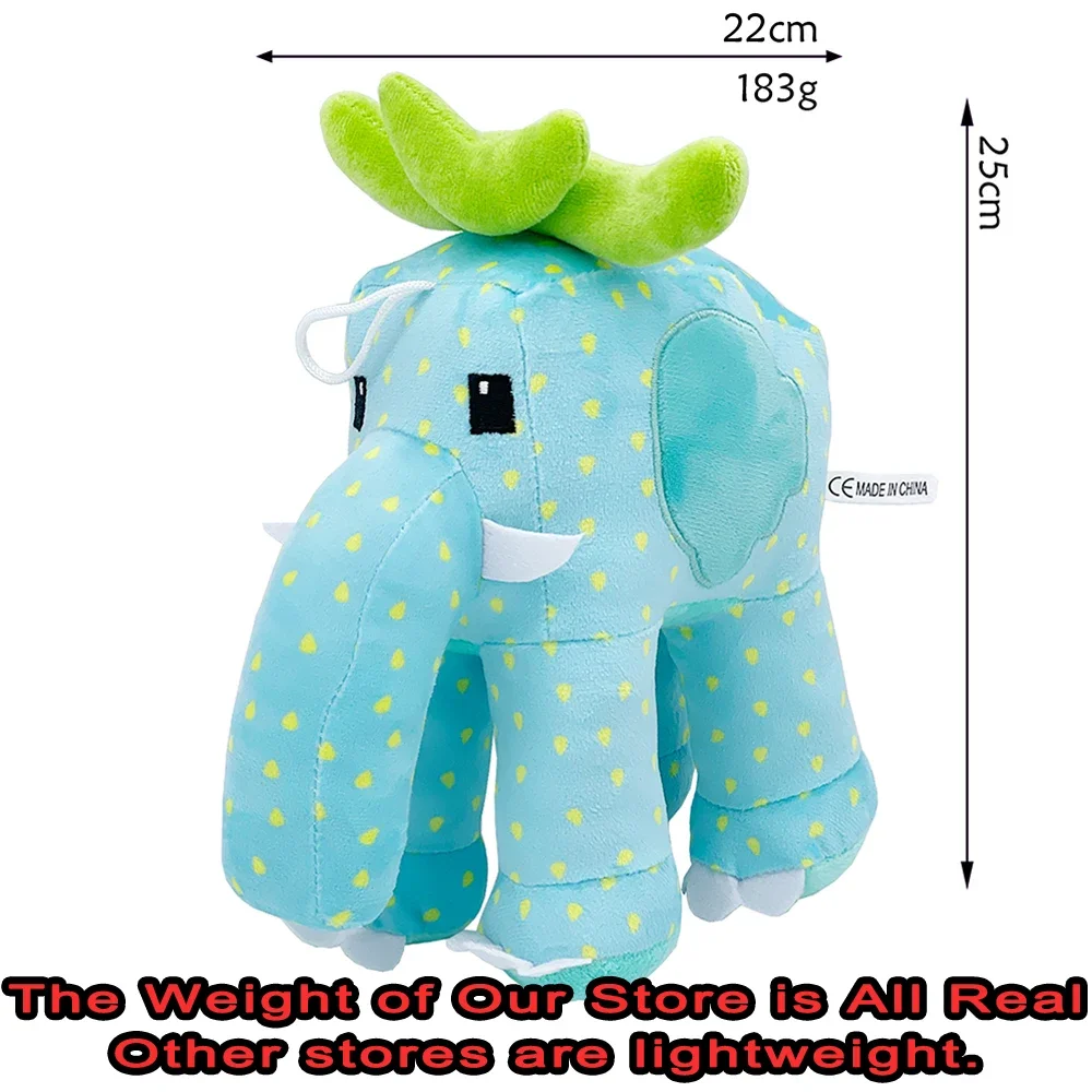 دمية قطيفة على شكل فيل فراولة  - مراجعة Kids Toys Elephant وسعره