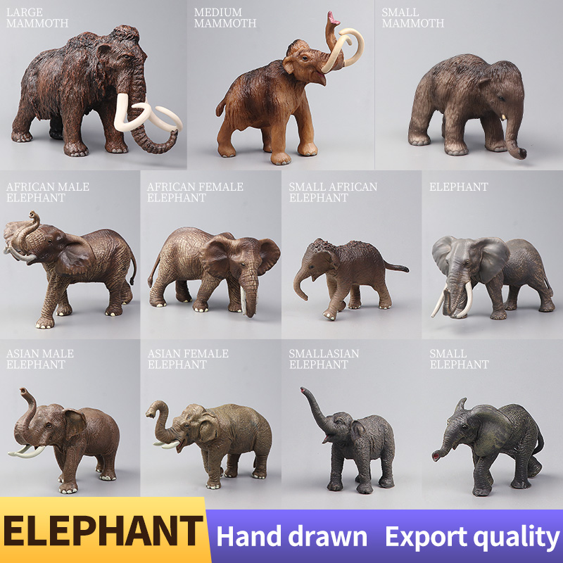 نموذج حيوانات أفريقية برية كبي - مراجعة Kids Toys Elephant وسعره
