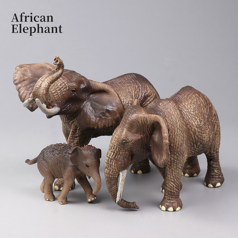 نموذج حيوانات أفريقية برية كبي - مراجعة Kids Toys Elephant وسعره