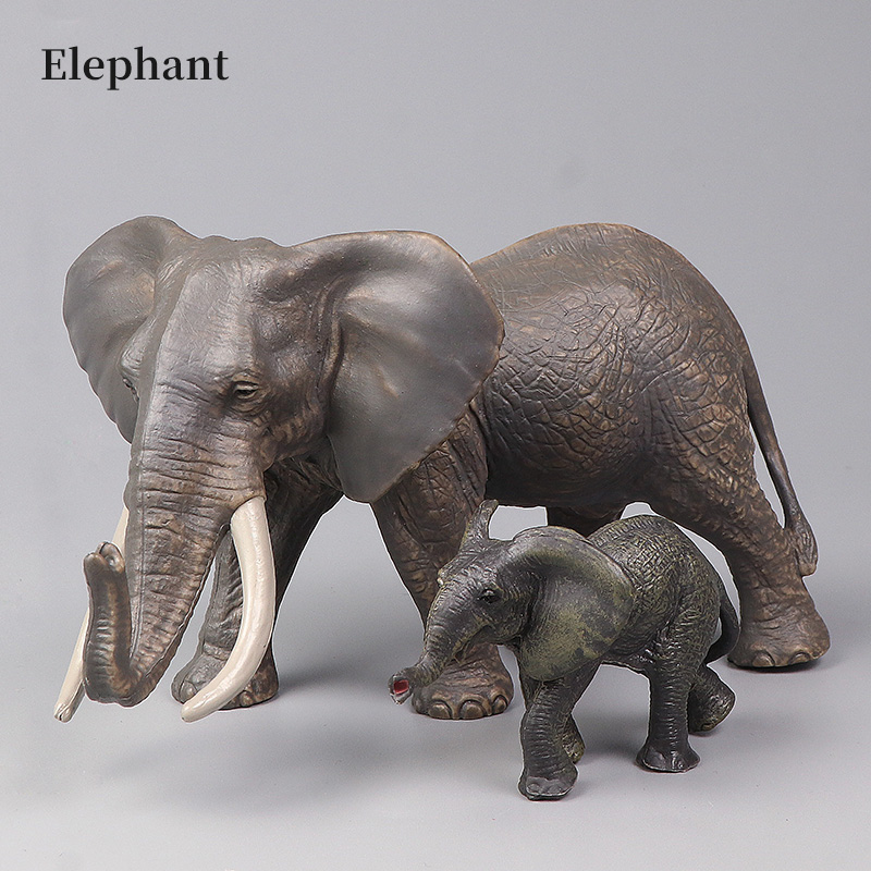 نموذج حيوانات أفريقية برية كبي - مراجعة Kids Toys Elephant وسعره