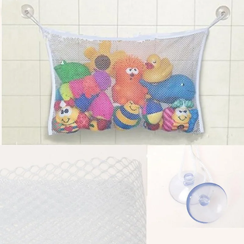 حقيبة حمام شبكية للأطفال، سلة  - مراجعة Kids Storage Toys وسعره