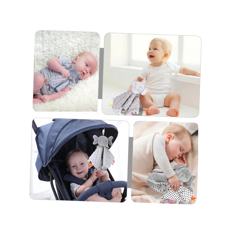الفيل الطفل المعزي بطانية لينة - مراجعة Kids Toys Elephant وسعره