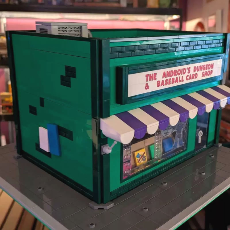 مكعبات بناء MOC، نموذج متجر شا - مراجعة Kids Toys Stores وسعره