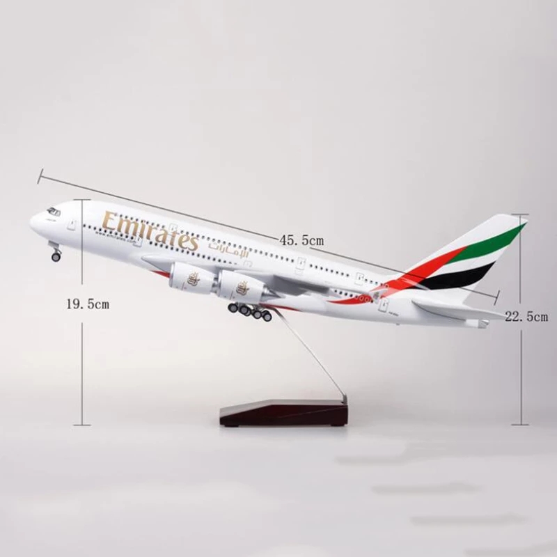 1/160 مقياس ايرباص A380 الإمار - مراجعة Kids Toys Uae وسعره