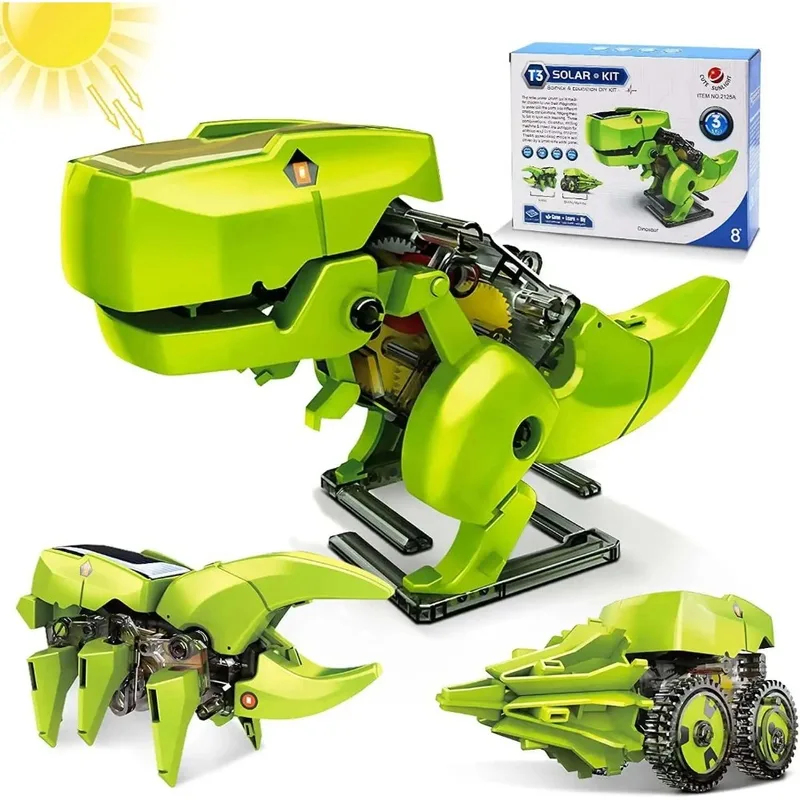 مجموعة روبوت شمسي 3 في 1، ألعا - مراجعة Kids Toys Under $10 وسعره