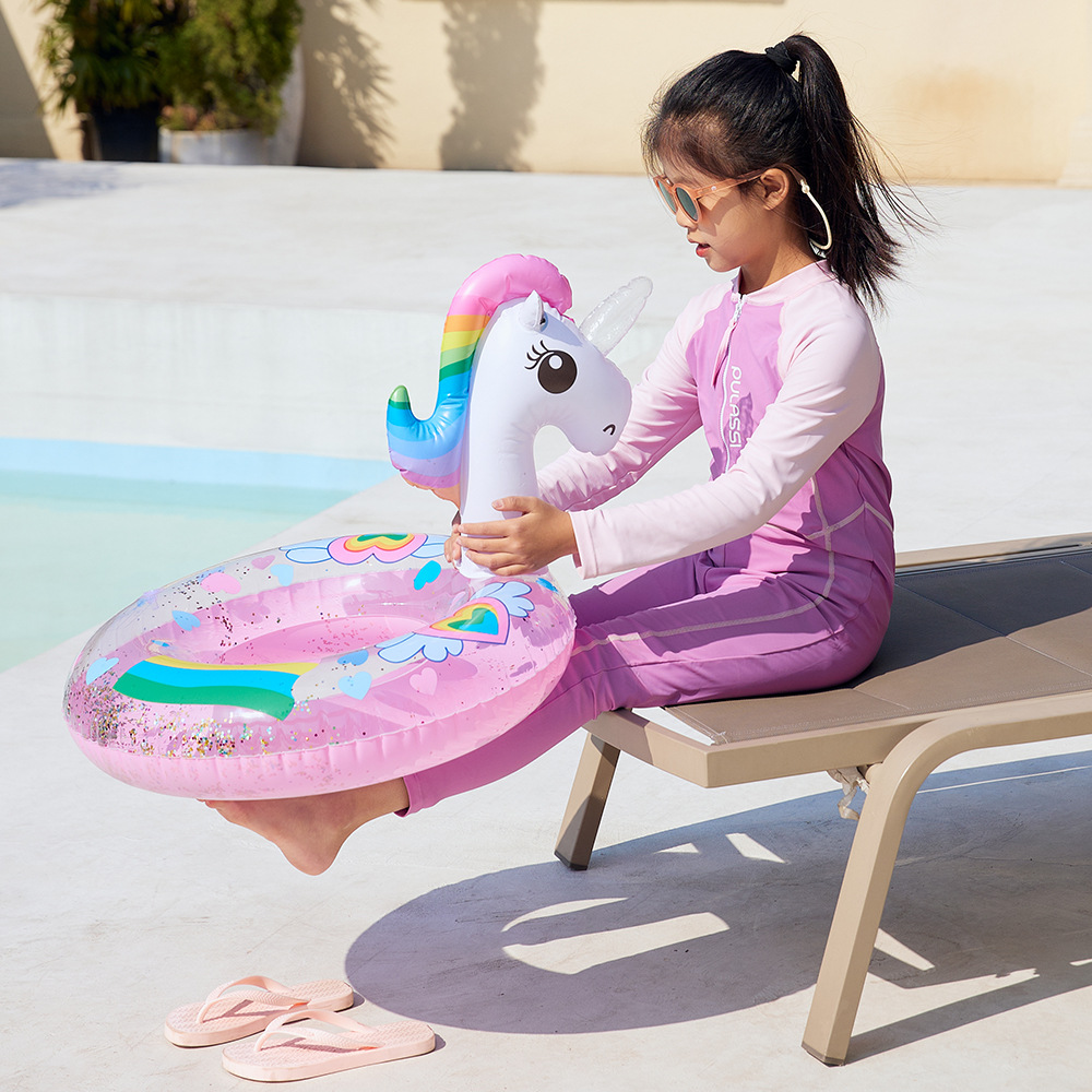 الكرتون يونيكورن الطفل عوامة ل - مراجعة Kids Toys Play Youtube وسعره
