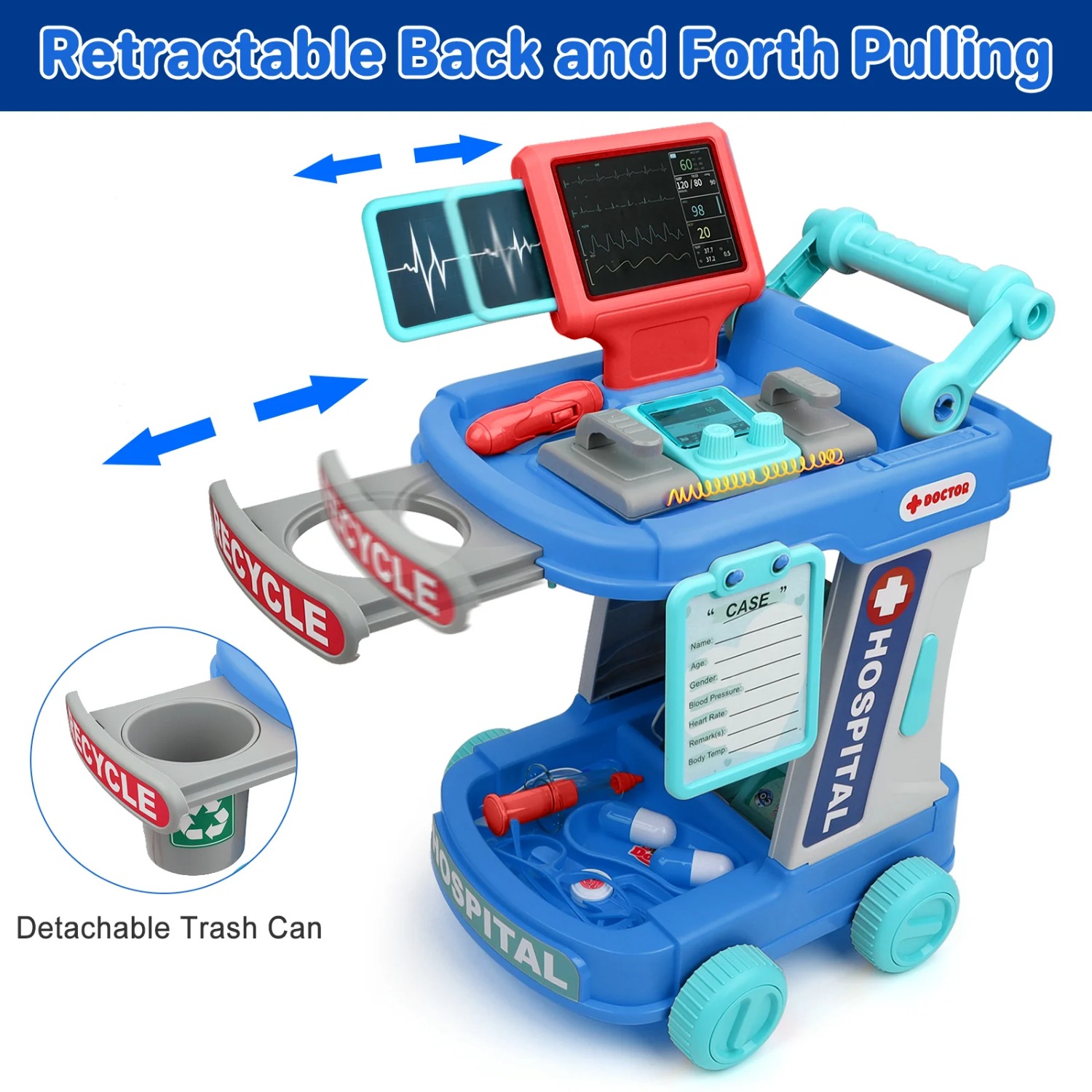 لعبة التظاهر واللباس مع مجموعة - مراجعة Kids Toys Doctor Set وسعره