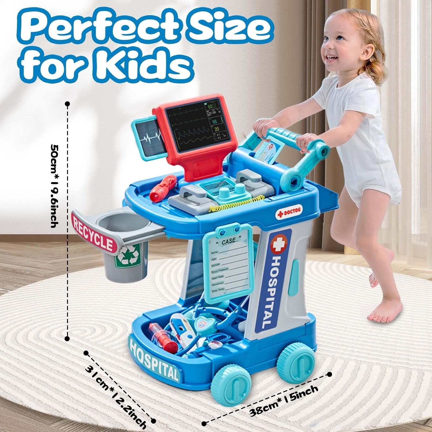 لعبة التظاهر واللباس مع مجموعة - مراجعة Kids Toys Doctor Set وسعره